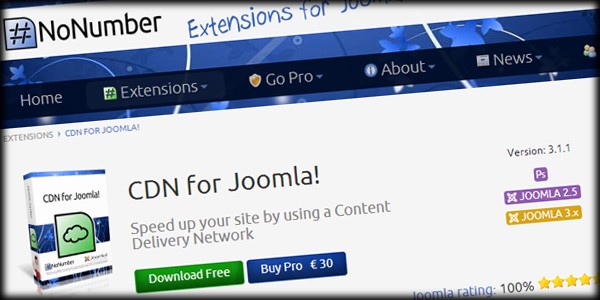 CDN for Joomla Makes Content Delivery a Snap